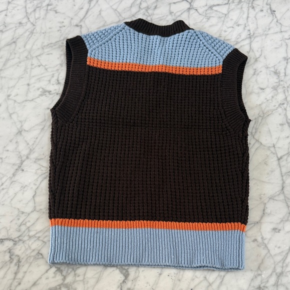 Marni Colorblock Knit Sweater Vest Sz XS Wool Blend - Picture 7 of 8